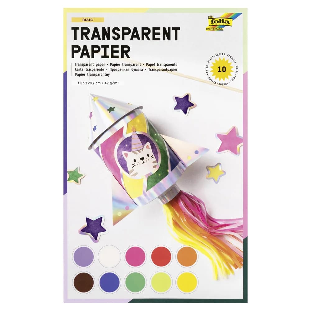 folia Transparentpapier DIN A4 42 g/m2