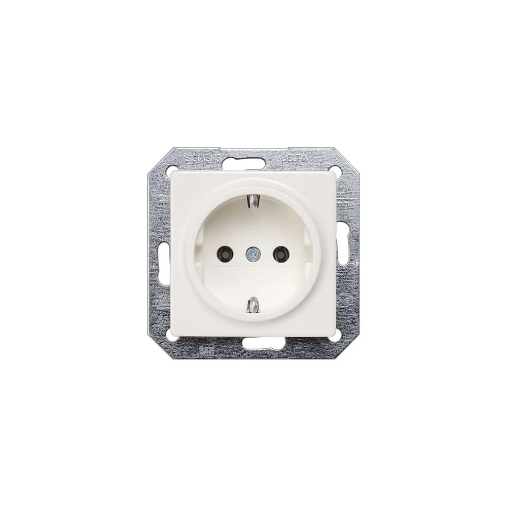 Siemens Schuko-Steckdose (titanweiß)