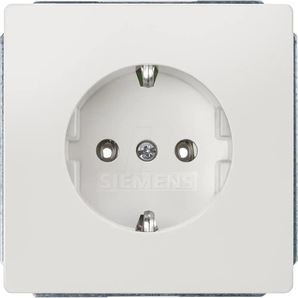 Siemens Schuko-Steckdose (titanweiß)