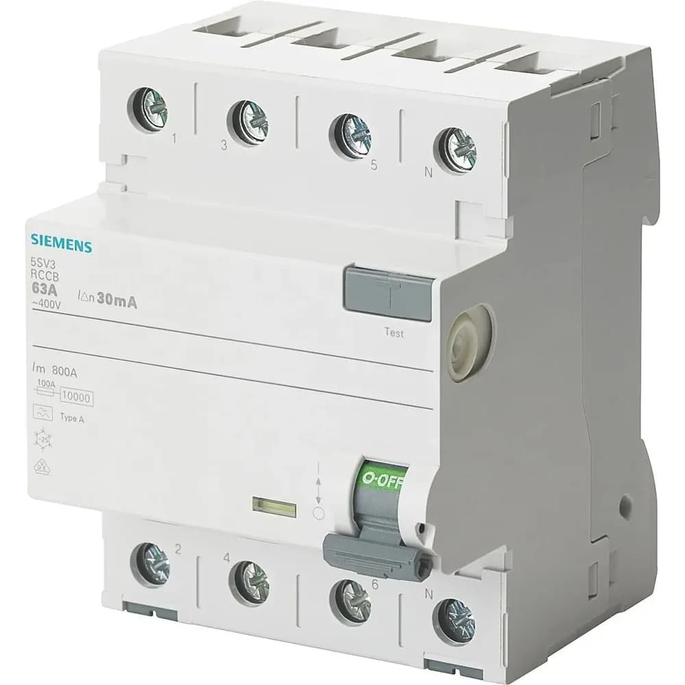 Siemens Dig.Industr. FI-Schutzschalter 5SV3644-6