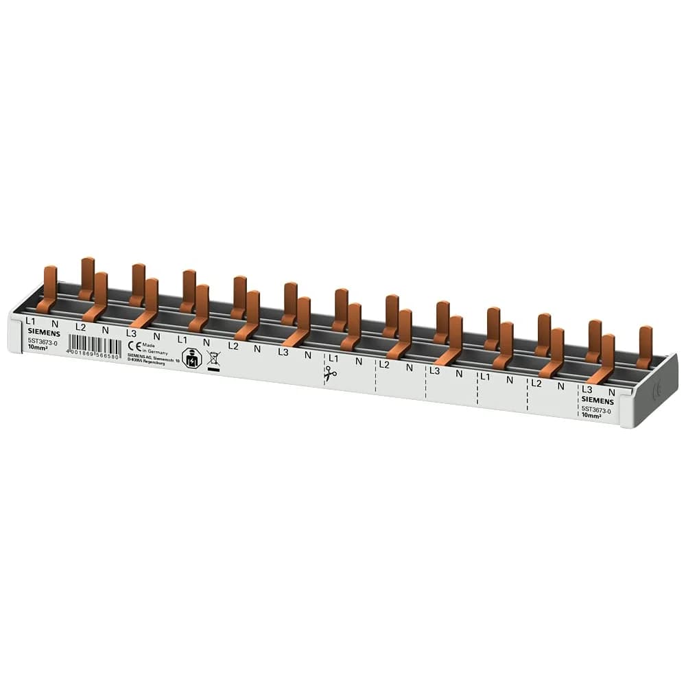 Siemens 5ST36730 Stiftsammelschiene 10qmm, 12TE