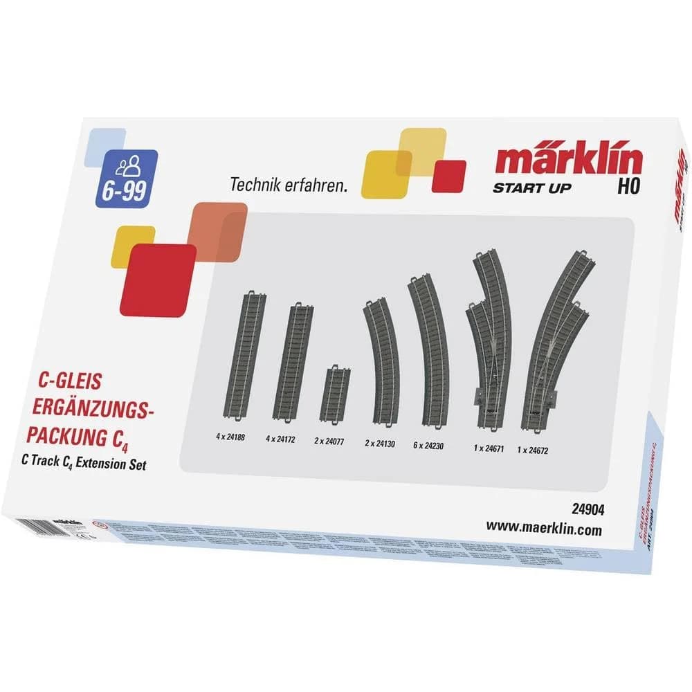 MÄRKLIN 24904 H0 C-Gleis-Ergänzungspackung C4