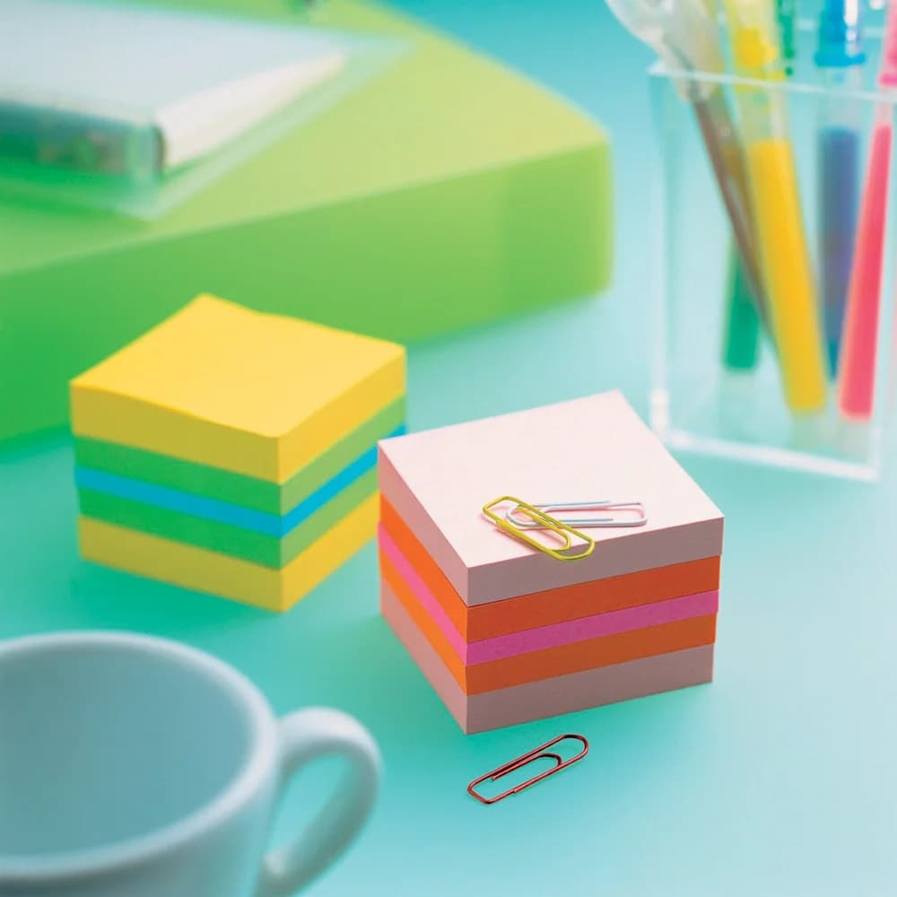Post-it Haftnotizwürfel Mini 2051-L 51x40x51mm 400Bl. limone