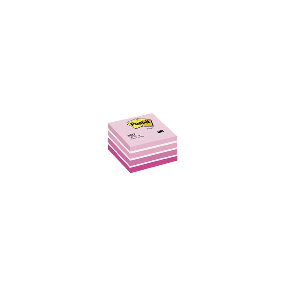 Post-it Haftnotizwürfel 2028P 76x45x76mm 450Blatt pastellpink
