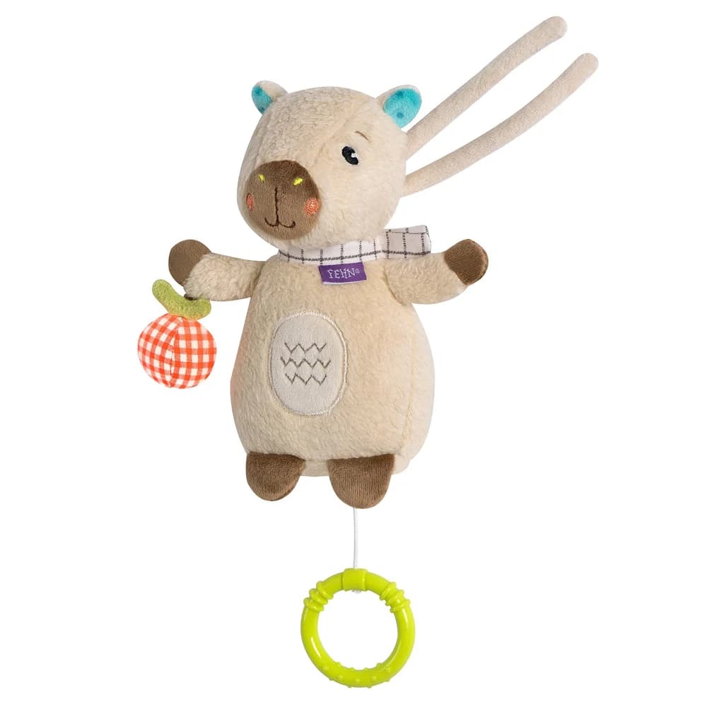 Fehn Spiel Mini-Spieluhr Capybara beige|braun