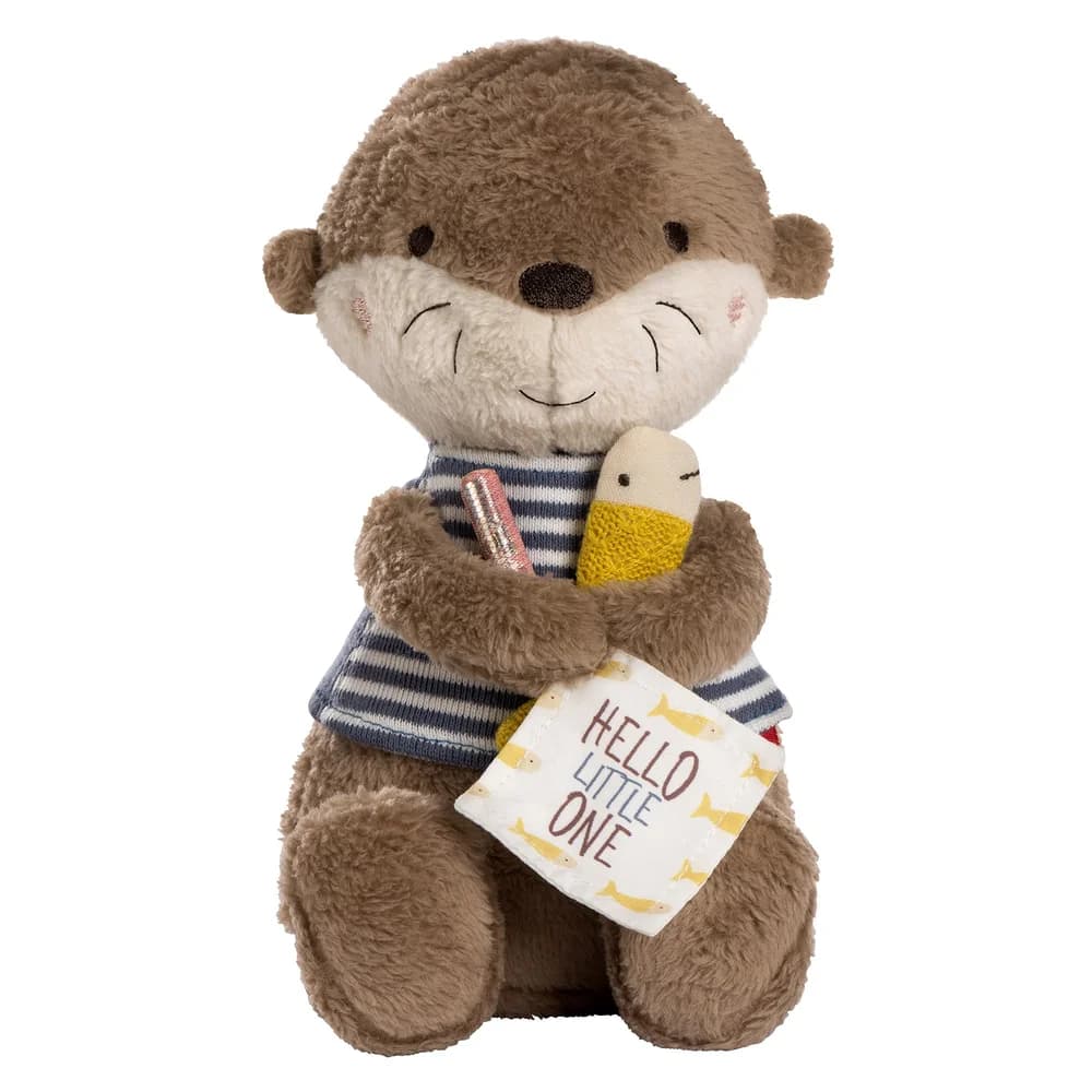 Fehn Kuscheltier Otter Theo, Otter Hello little One braun