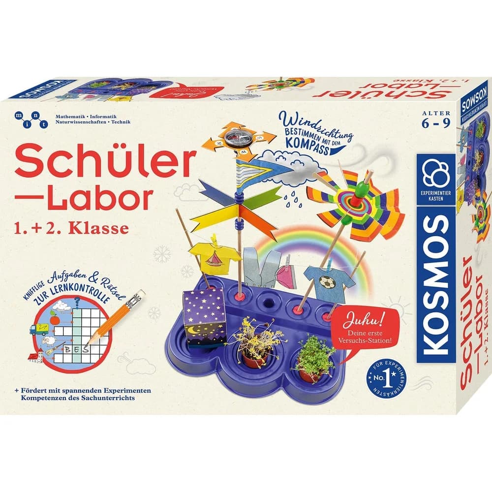 Kosmos Experimentierkasten Schülerlabor 1. + 2. Klasse