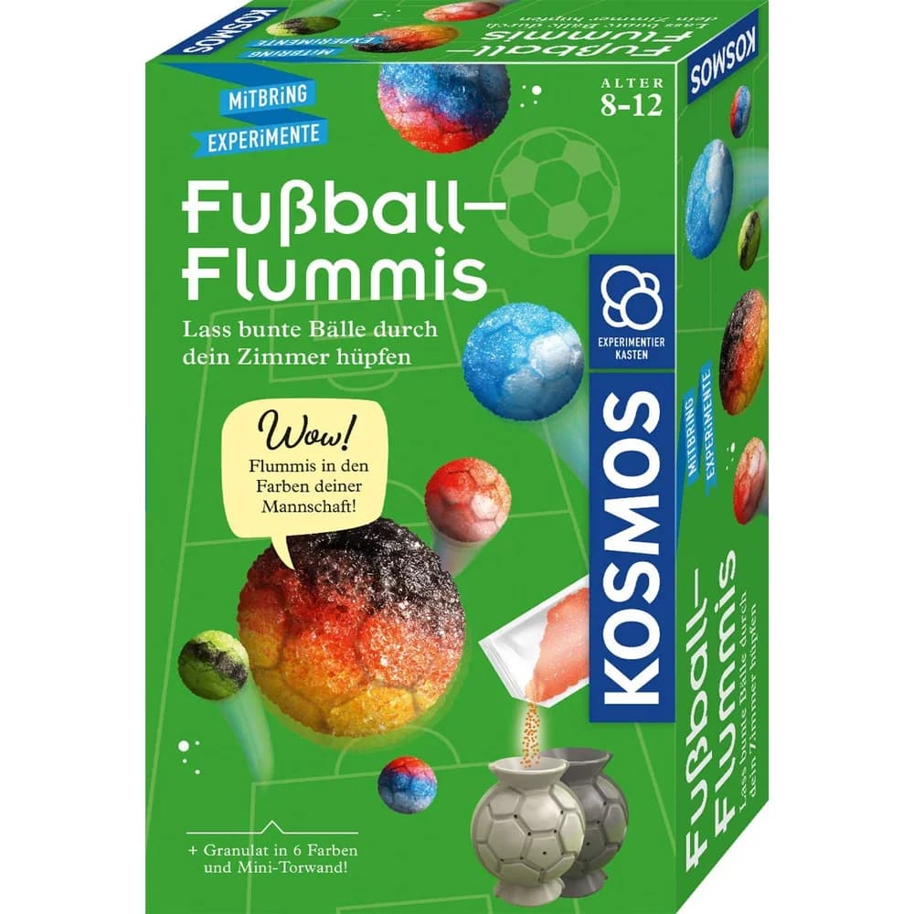 Kosmos Experimentierkasten Experimente für Einsteiger Fußball-Flummis 657741