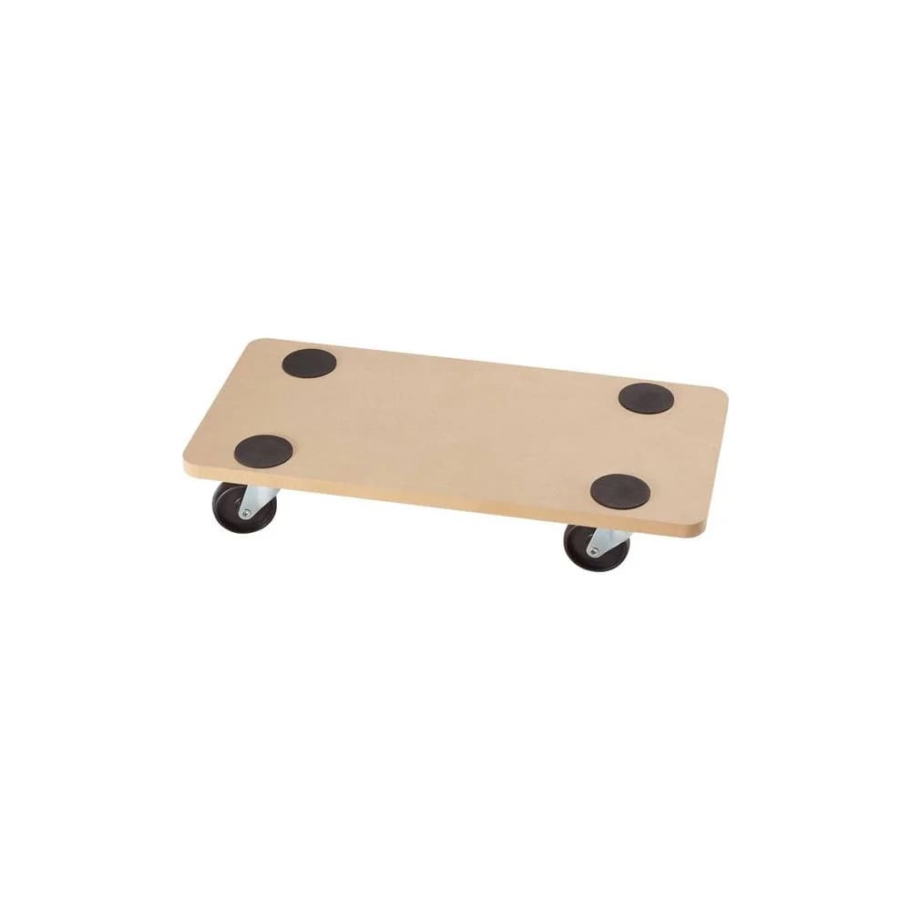 DÖRNER + HELMER Möbelroller Economy 590 x 290 mm m, Kunststoffrollen 200 kg