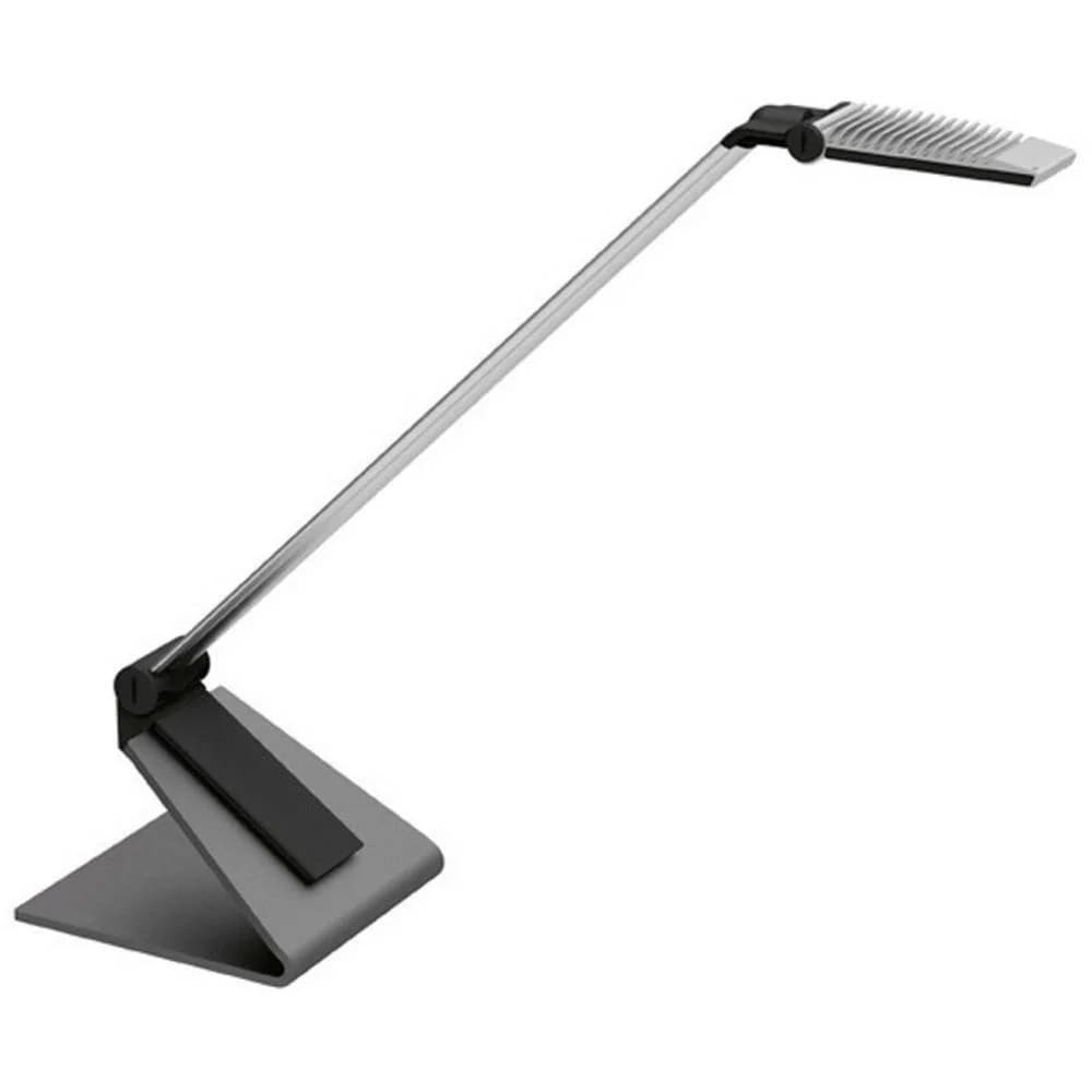 MAUL Tischleuchte MAULsolaris LED 4.000 K Standfuß silber