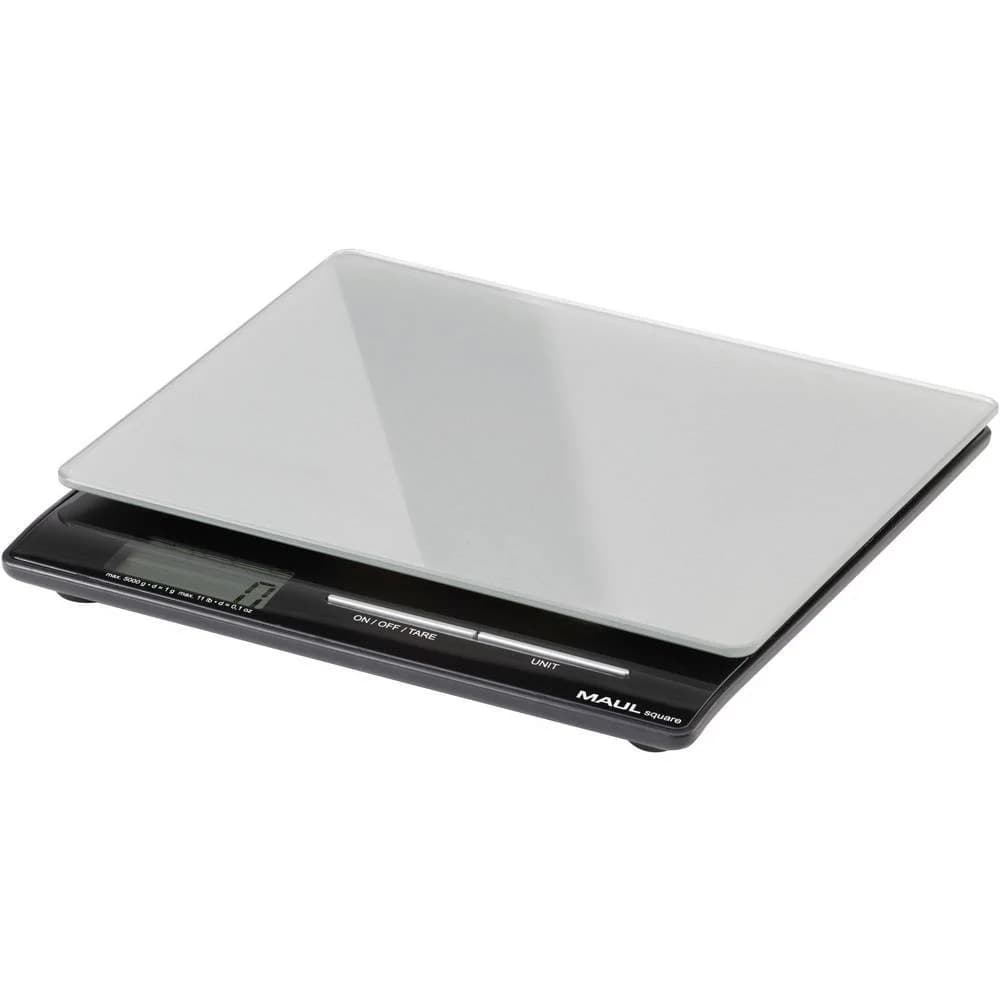 MAUL Briefwaage MAULsquare, Tragkraft: 5.000 g, silber