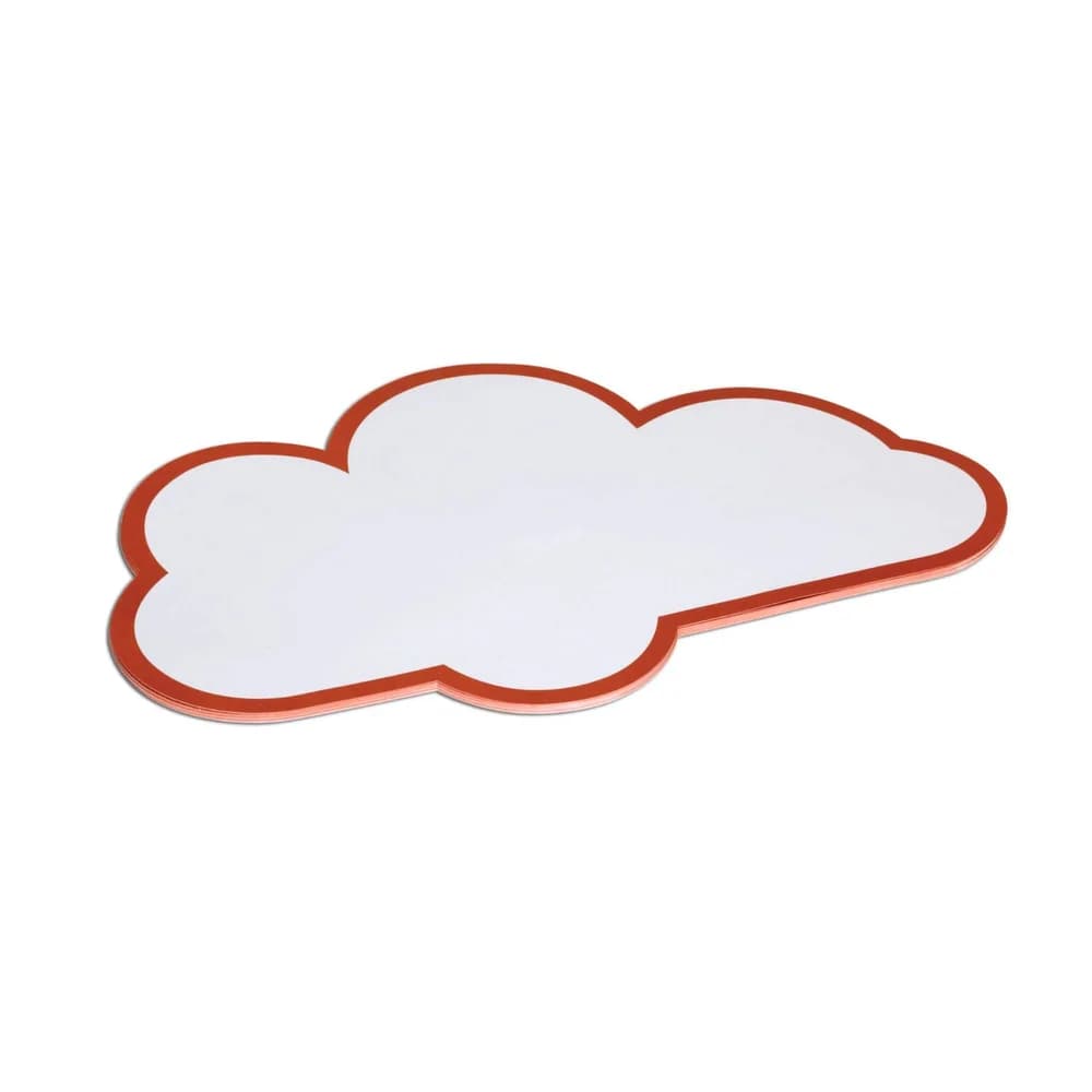 MAUL Moderationskarten Wolke 265x430mm weiß VE=20 Stück
