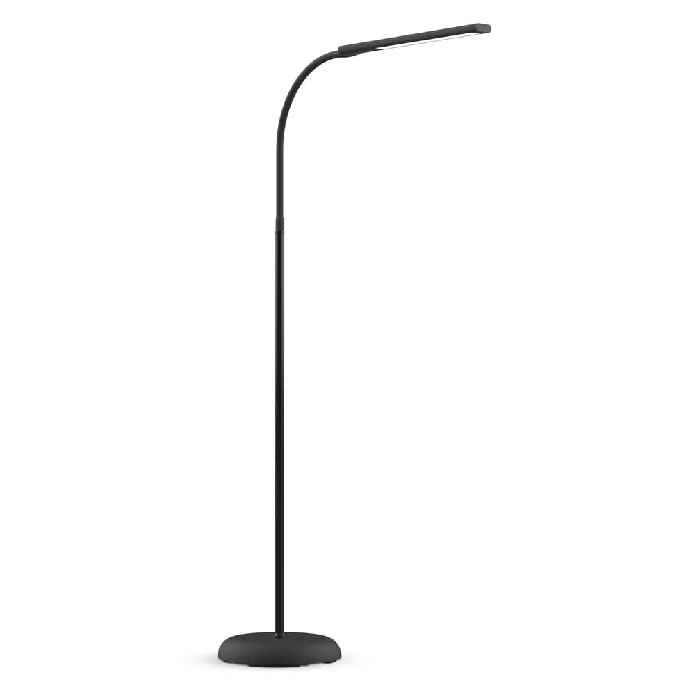 MAUL Standleuchte MAULpirro LED 3.000 K dimmbar Standfuß 126,3 cm schwarz