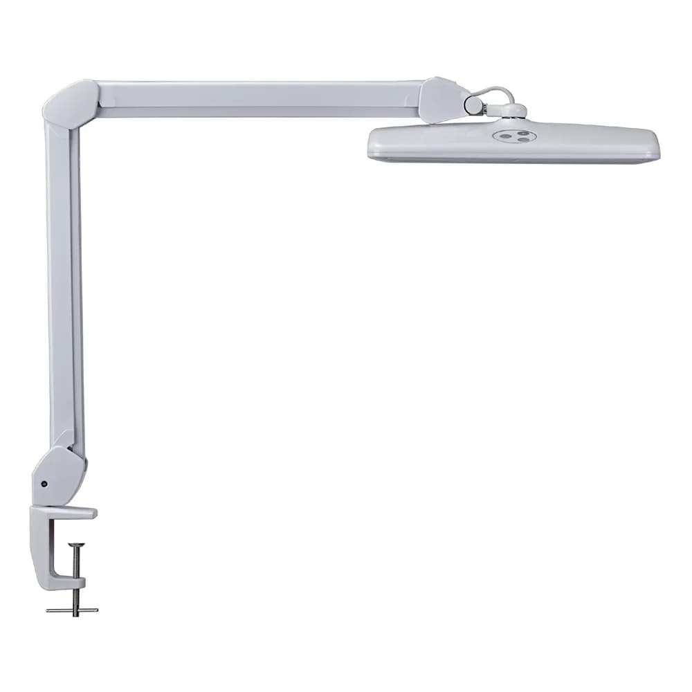 Schreibtischleuchte Metall/Kunststoff weiß H.515mm Klemmfuß LED MAUL