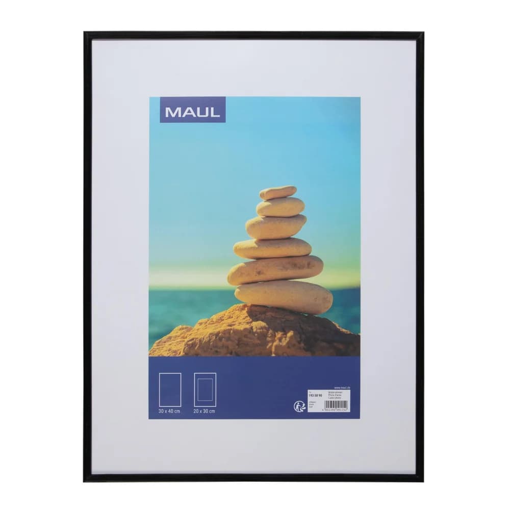 MAUL Bilderrahmen MAULart Kunststoff A3 schwarz 40.8 x 30.9 x 1.4 cm