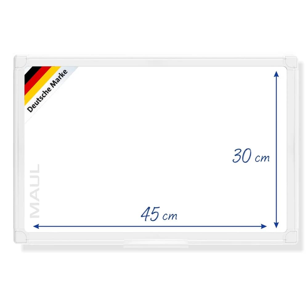 Maul Magnettafel 6431002 Whiteboard 450 x 300 mm Kunststoff Magnetisch
