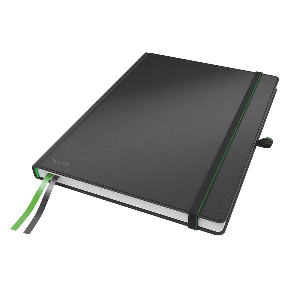 Leitz Notizbuch Complete 44770095 DIN A5 80Bl. kar. schwarz