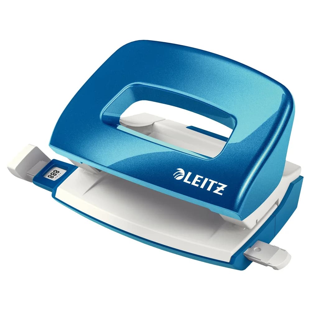 Leitz Locher Mini NeXXt WOW 50601036 max. 10Bl. blau