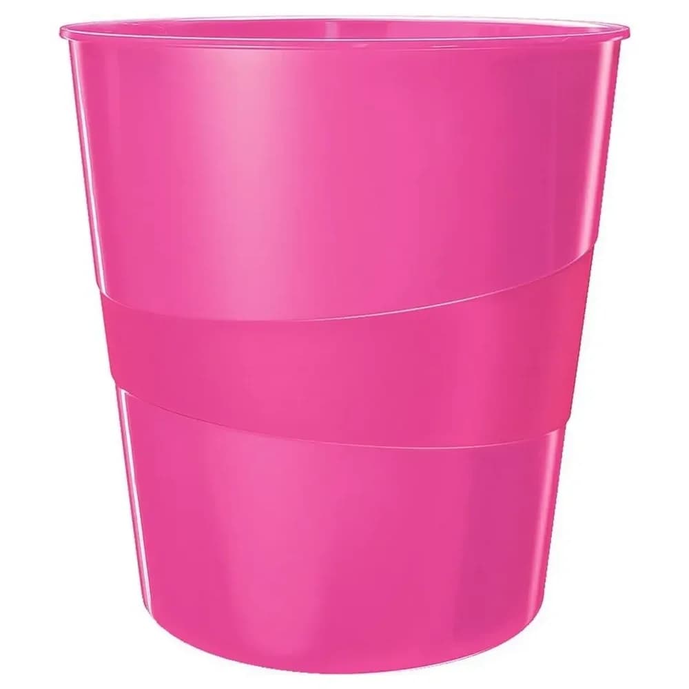 Leitz Papierkorb WOW 52781023 15l PS pink