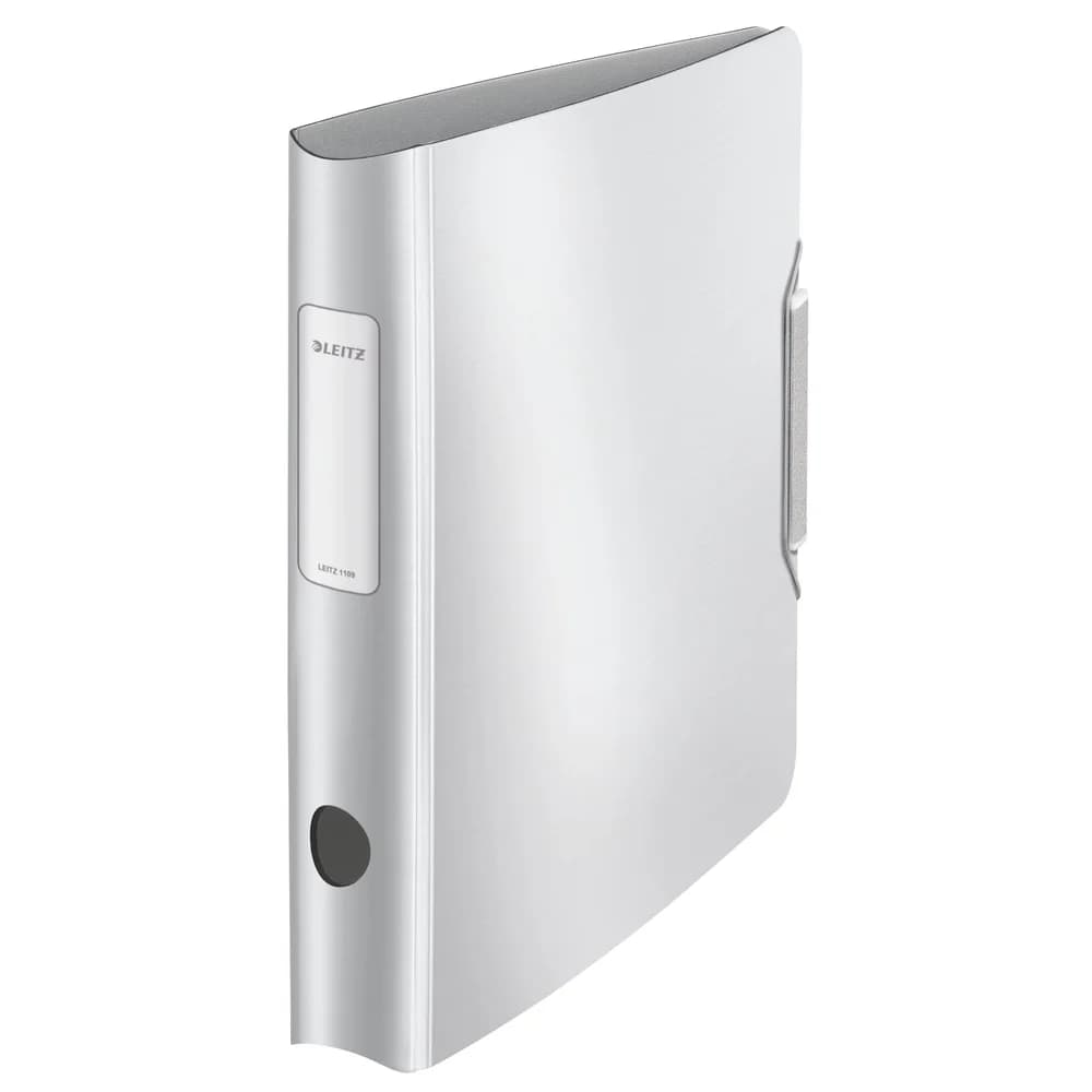 LEITZ Ordner Rückenbreite 6.5 cm DIN A4 Kunststoff arktik weiß