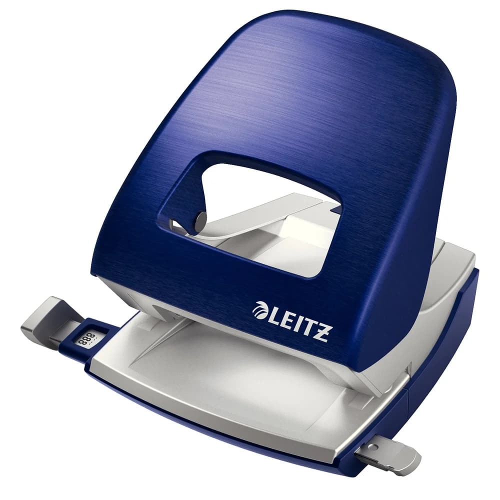 Leitz Locher NeXXt Style 50060069 30Bl Metall titan blau