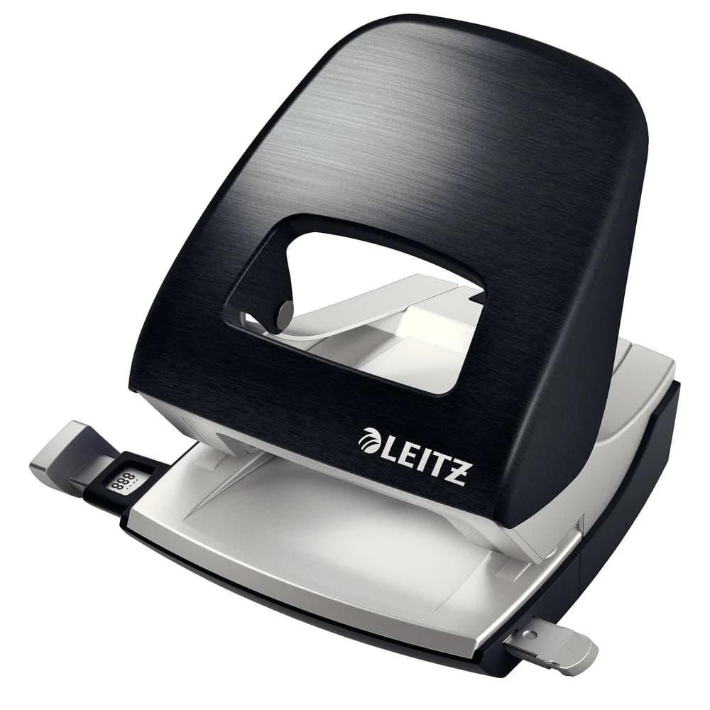 Leitz NeXXt Style 2 Löcher Locher Metall 30 Blatt 5006 Schwarz