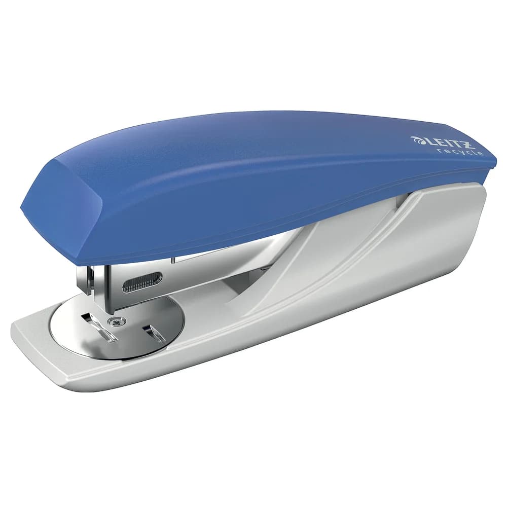 LEITZ Heftgerät NeXXt Recycle 56060035 25 Blatt blau