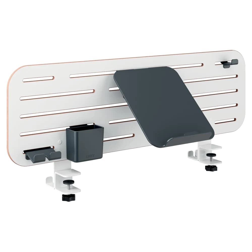 LEITZ Pegboard Anbau-Schreibtisch-Organizer weiß
