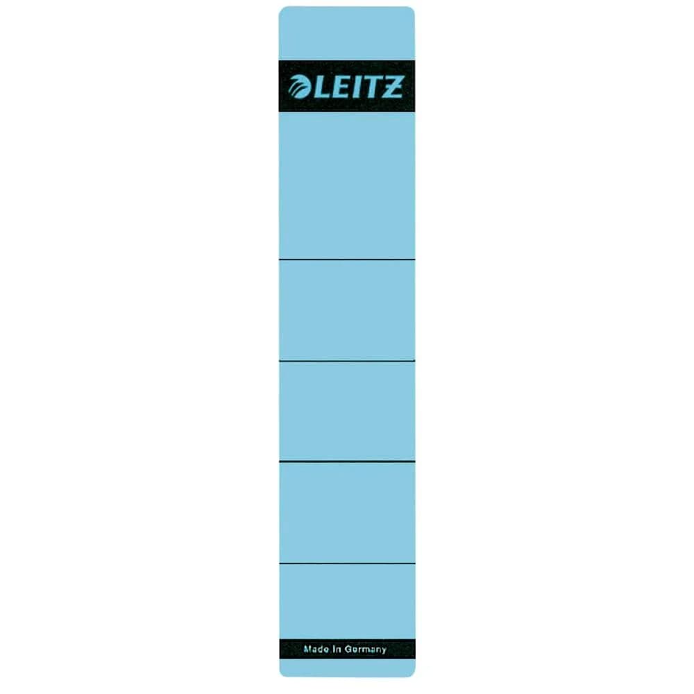 Leitz Selbstklebende Ordnerrücken-Etiketten »1643« blau, 5 cm