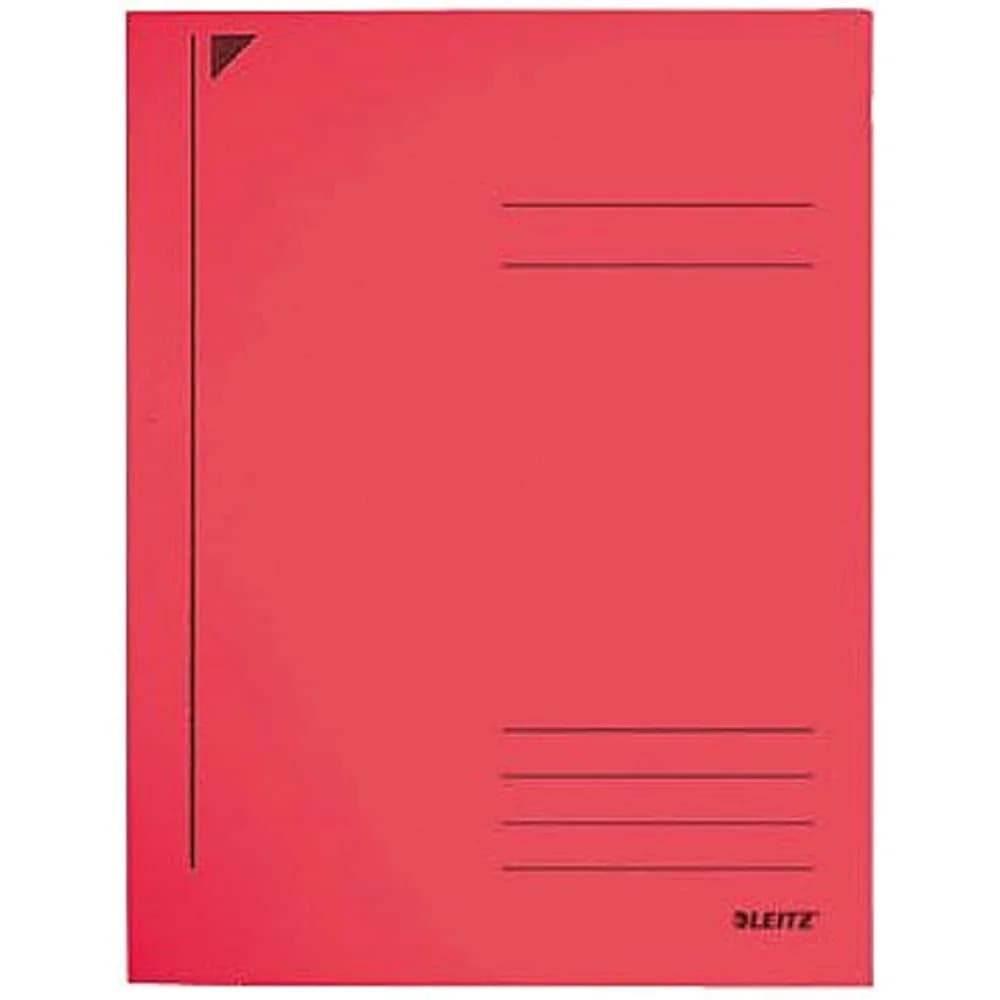 LEITZ Fächermappe Spiralhefter A4 Rot 3040