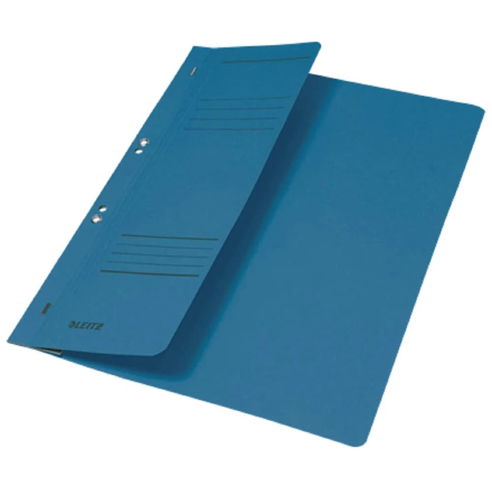 LEITZ Fächermappe Ösenhefter A4 250g Karton blau