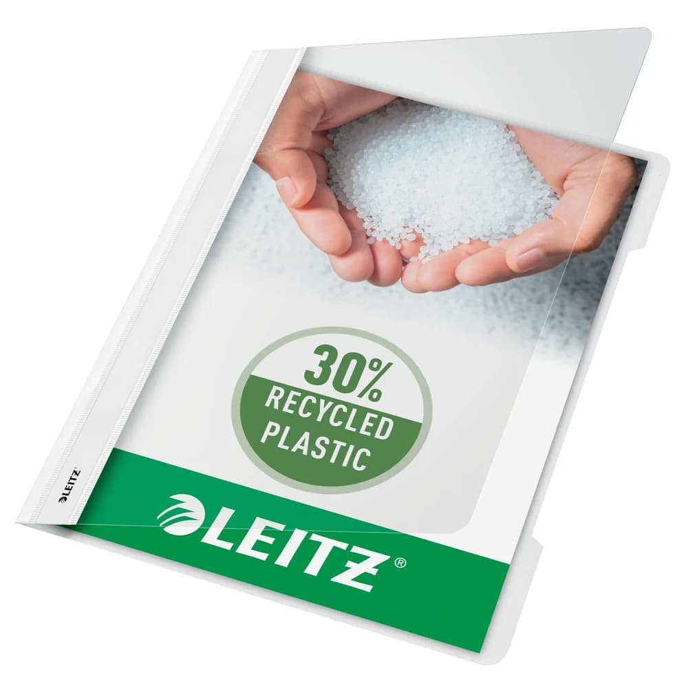 LEITZ Hefter 4191, Format DIN A4, bis 250 Blatt weiß