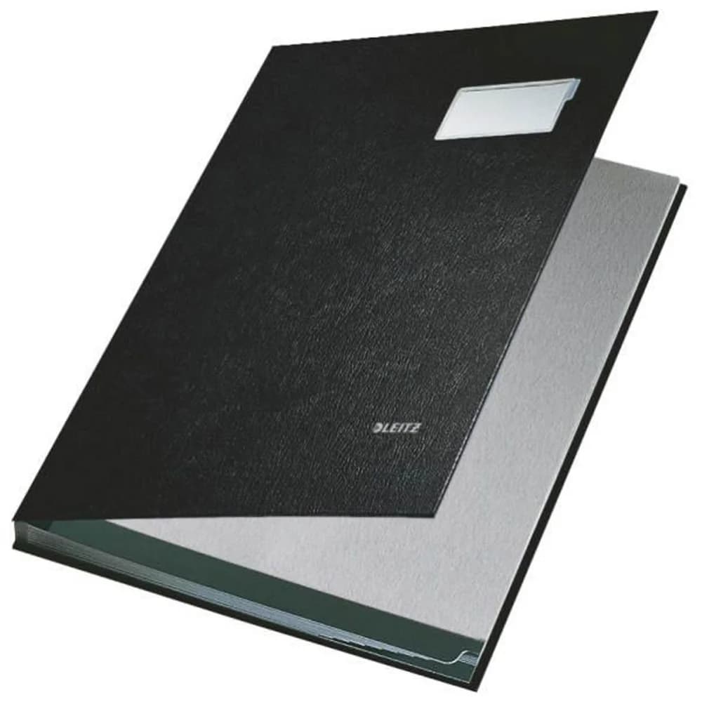 Leitz Unterschriftenmappe »5701« 10 Fächer schwarz, 24x34 cm