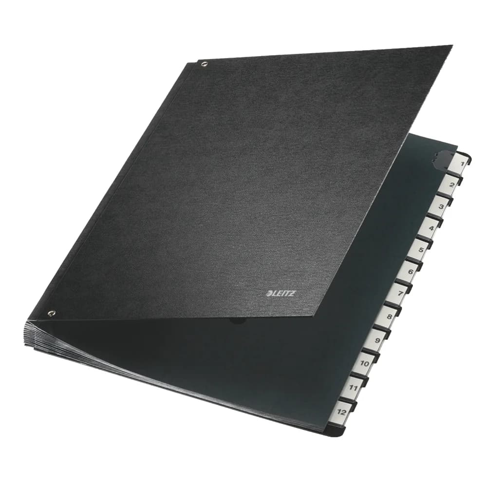 Leitz Pultordner 5812 DIN A4 Schwarz Hartpappe
