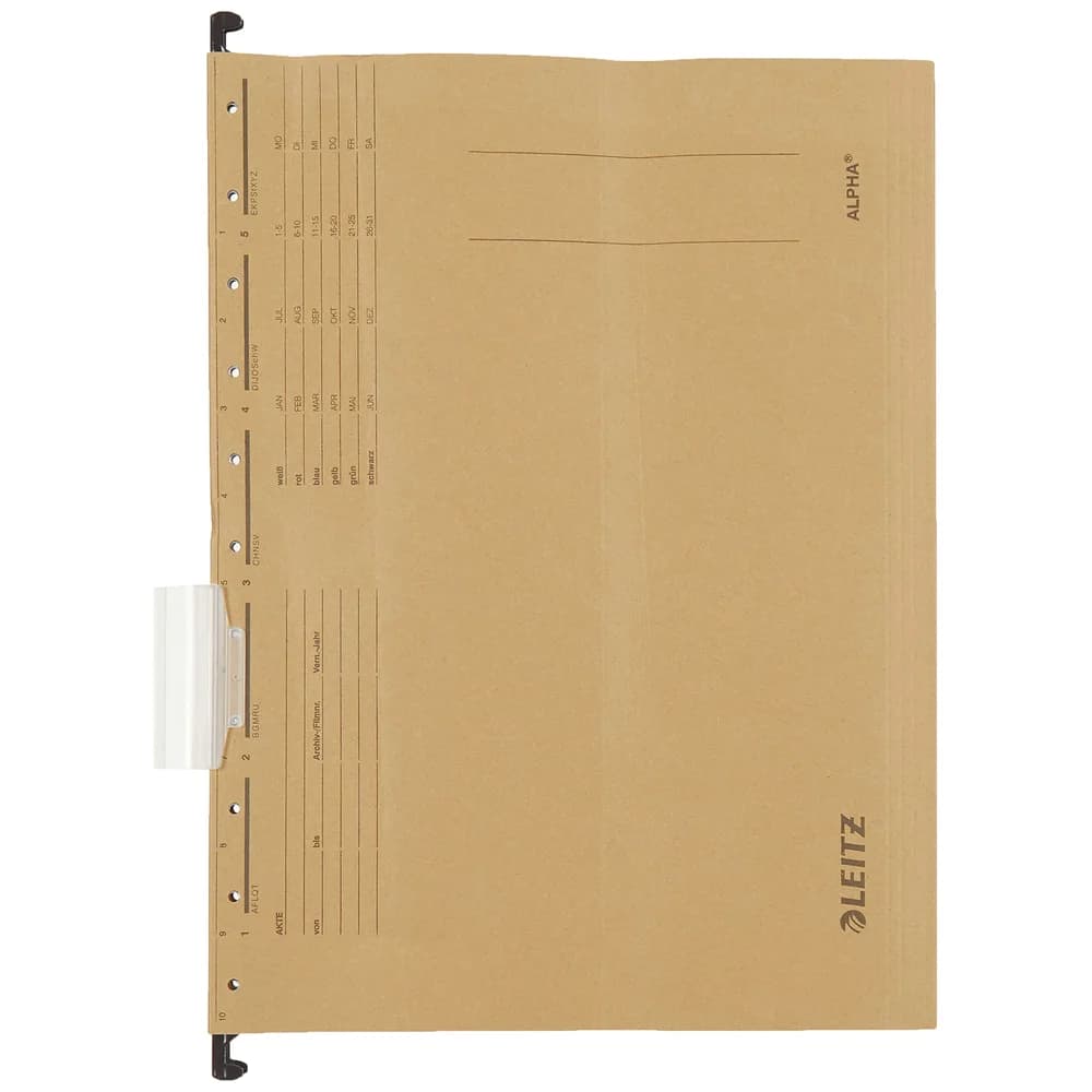 LEITZ ALPHA® 1915 Hängemappen naturbraun