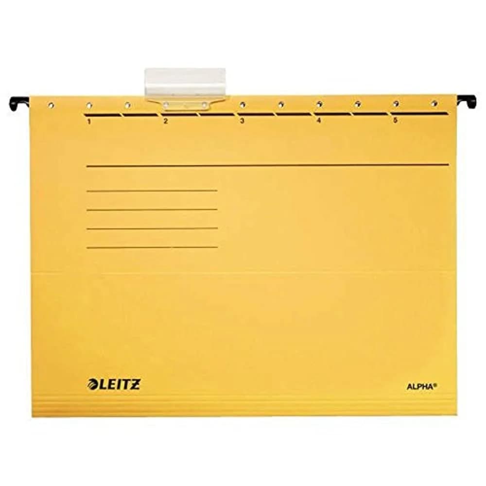 LEITZ ALPHA® 1985 Hängemappen gelb