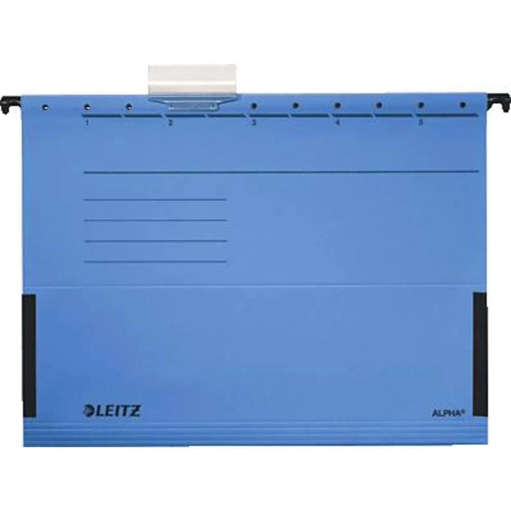 LEITZ Hängetasche ALPHA 1986 blau - 5 Stück