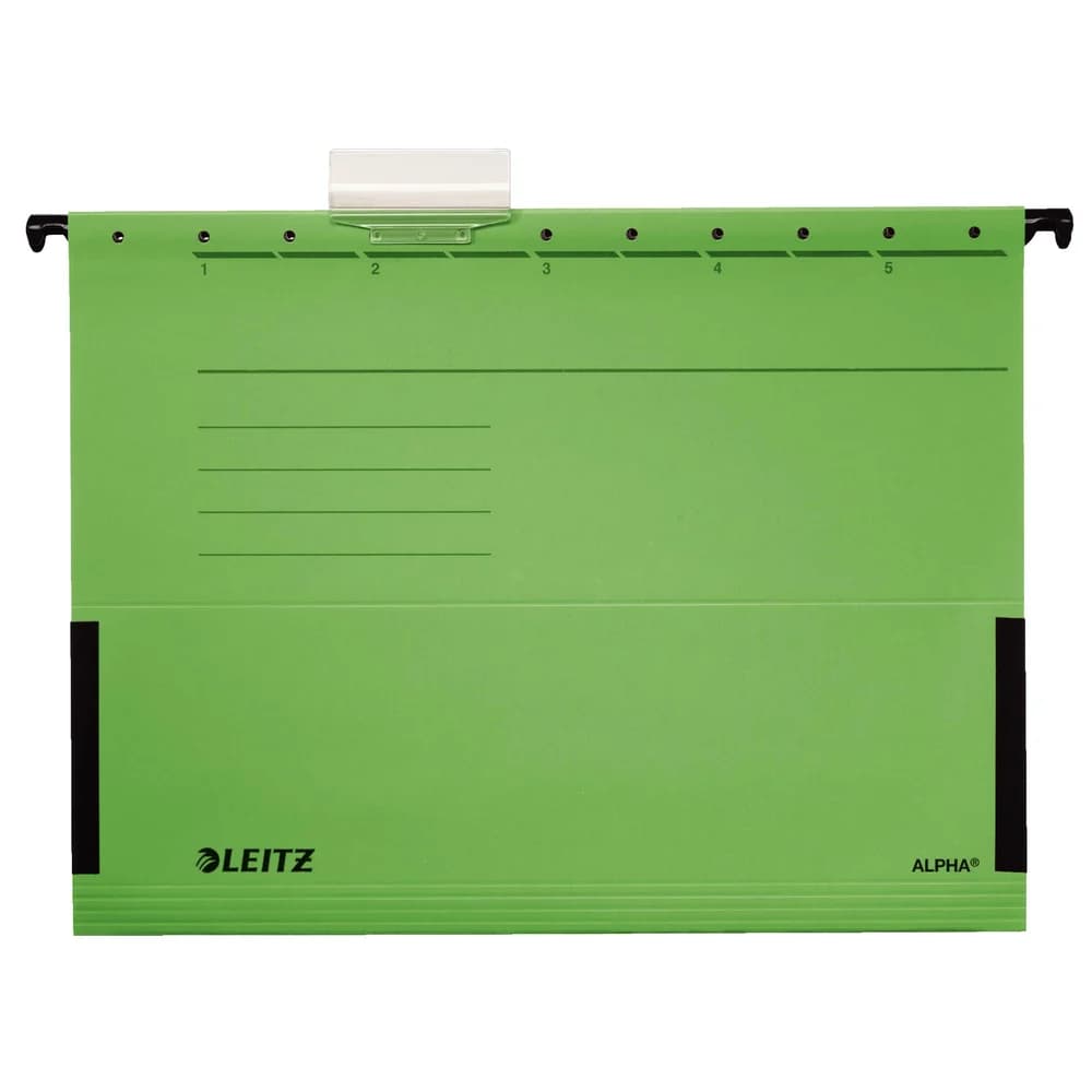 LEITZ Hängetasche ALPHA 1986 grün - 5 Stück