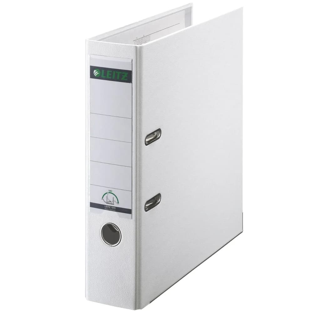 Leitz Ordner 10105001 DIN A4 80mm Polypropylen weiß