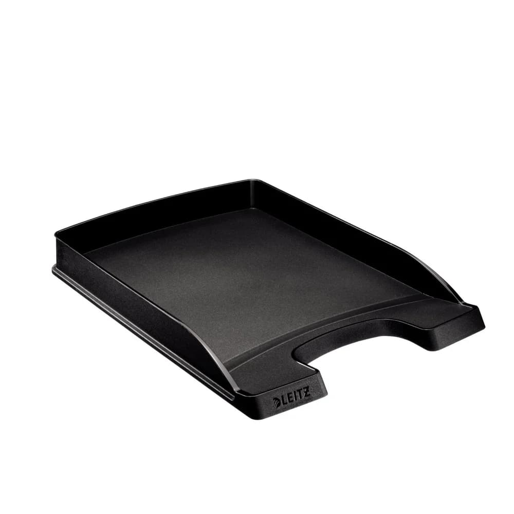 LEITZ 52370095 - Briefkorb A4 Plus, flach, schwarz