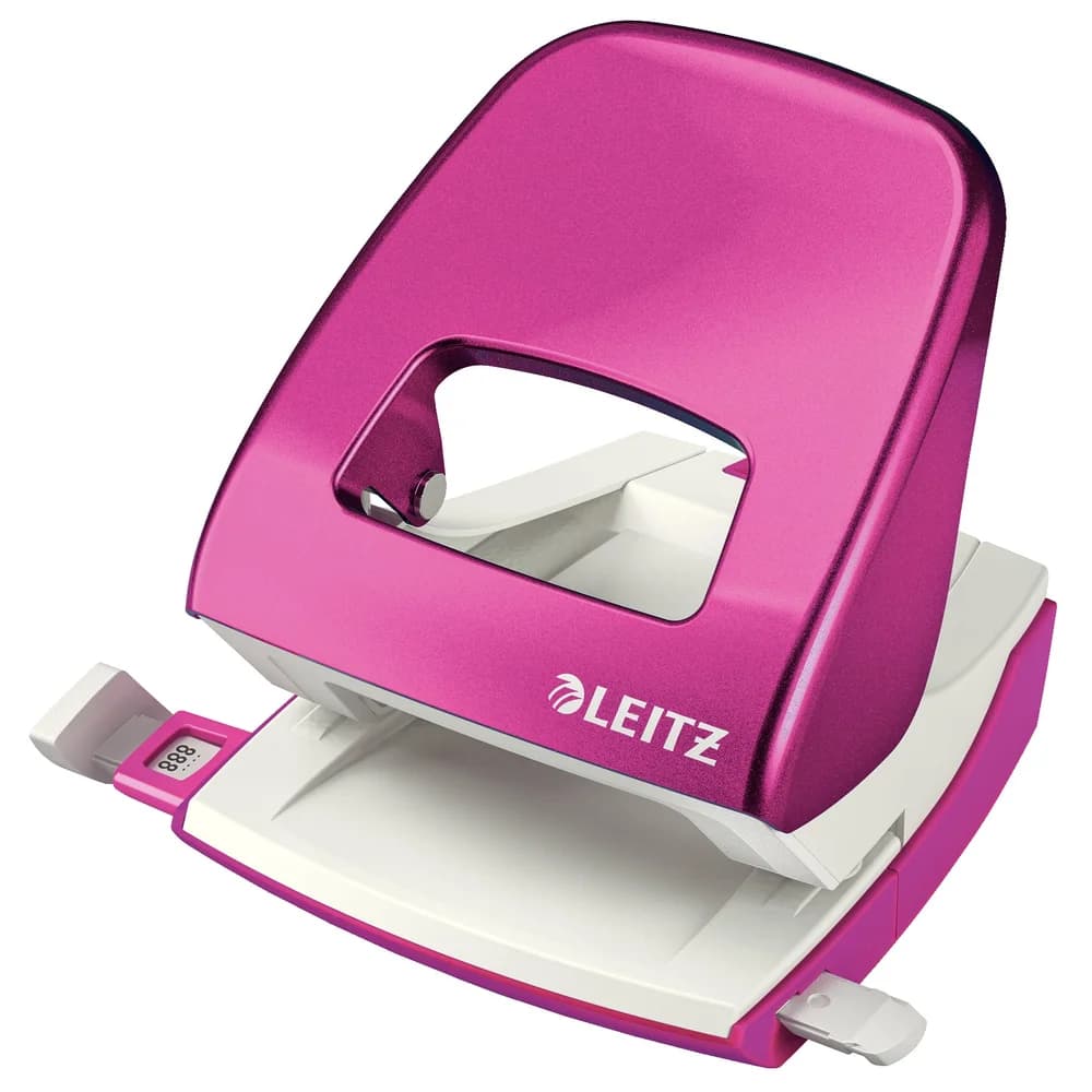 LEITZ Locher NeXXt 5008 WOW pink-metallic