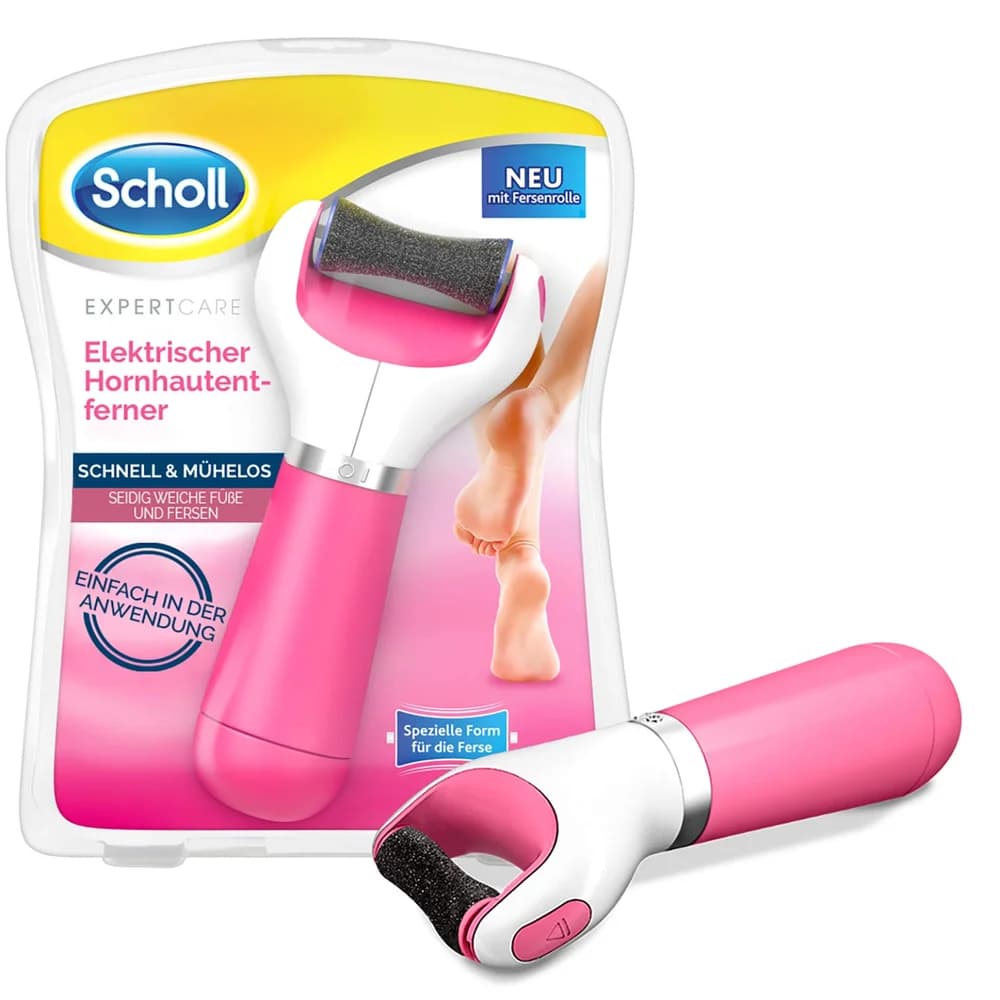 Scholl, Elektrische Fußfeile - Rosa
