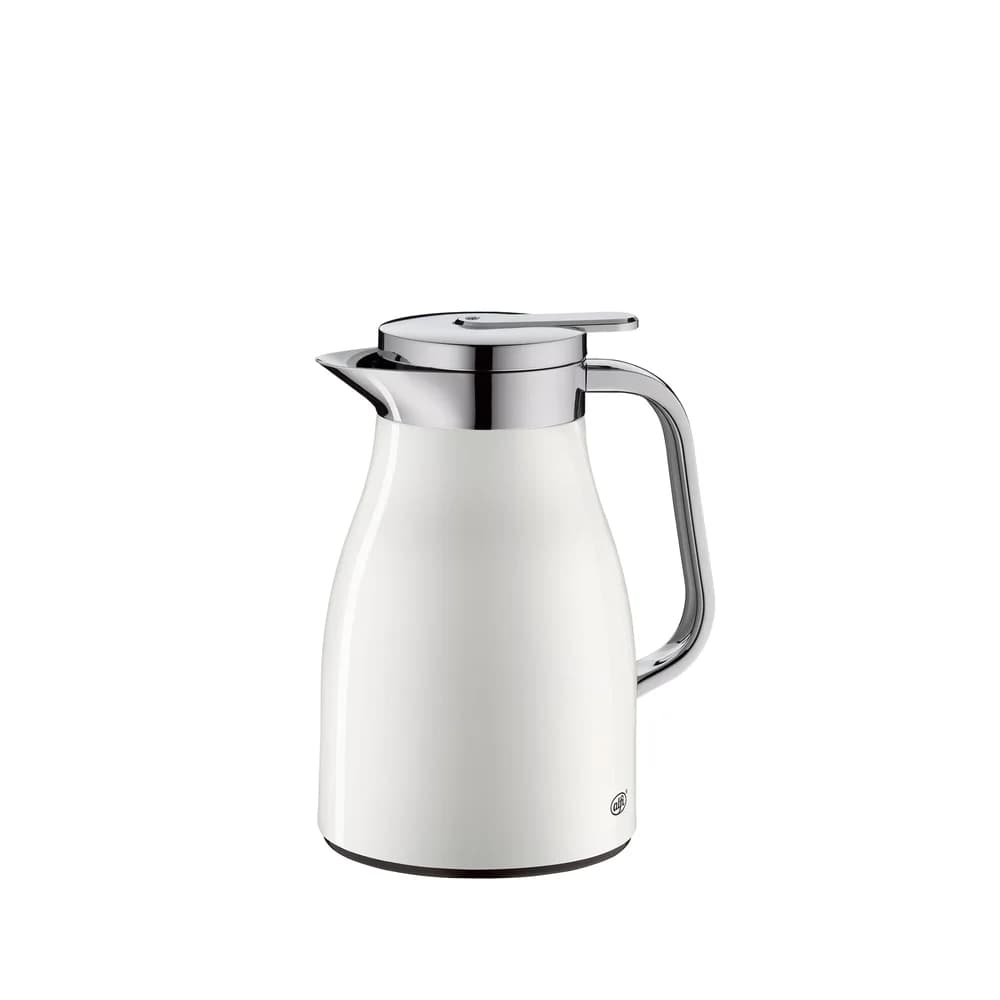 alfi Skyline Isolierkanne 0,65l Edelstahl weiß matt