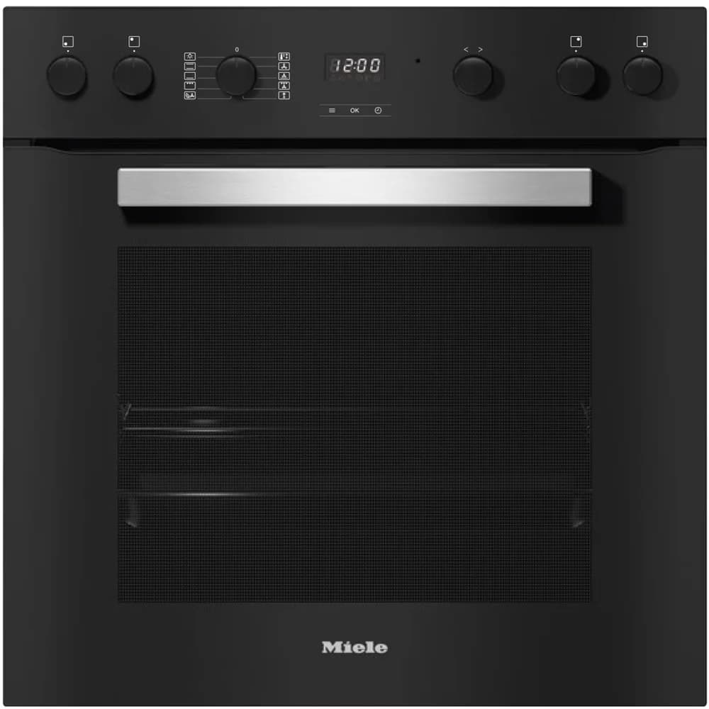 MIELE TwinSet Comfort (Backofen H 2459 E und Kochfeld KM 6003 LPT), Einbauherdset (Elektrokochfeld, A+, 76 l)