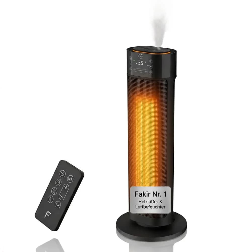 FAKIR Heizgerät premium HT 1000 schwarz