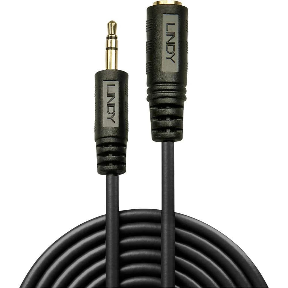 Lindy 35656 Audio-Kabel 10 m 3.5mm Schwarz