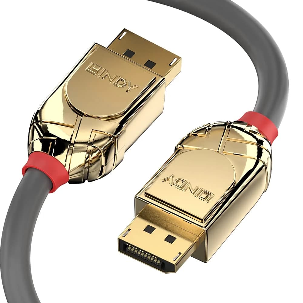 Lindy 36293 DisplayPort-Kabel 3 m Gold