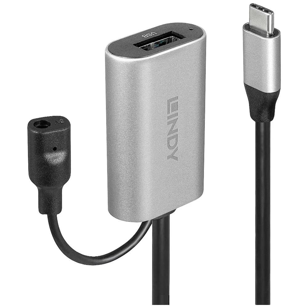 Lindy 43270 Lindy USB 3.1 Aktiv-Verlängerung Typ C/A M/F 5m