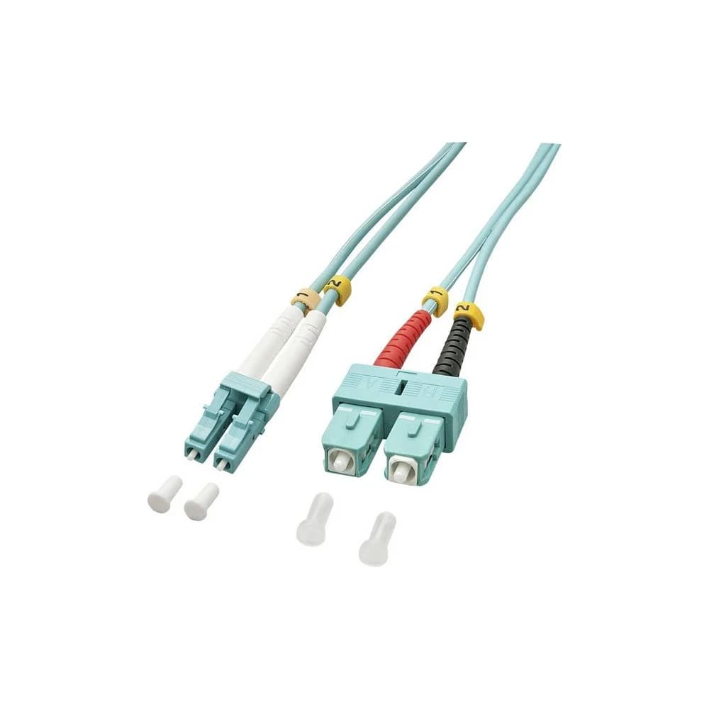 Lindy LWL-Duplexkabel LC/SC OM3 3m 46392 Glasfaserkabel