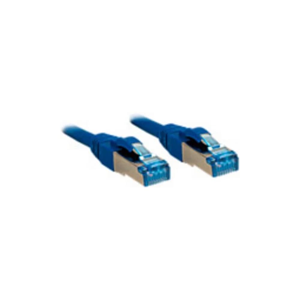 Lindy 47146 Netzwerkkabel Blau 0,5 m Cat6a S/FTP (S-STP)